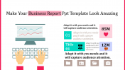 Stunning Business Report PPT Template Presentation